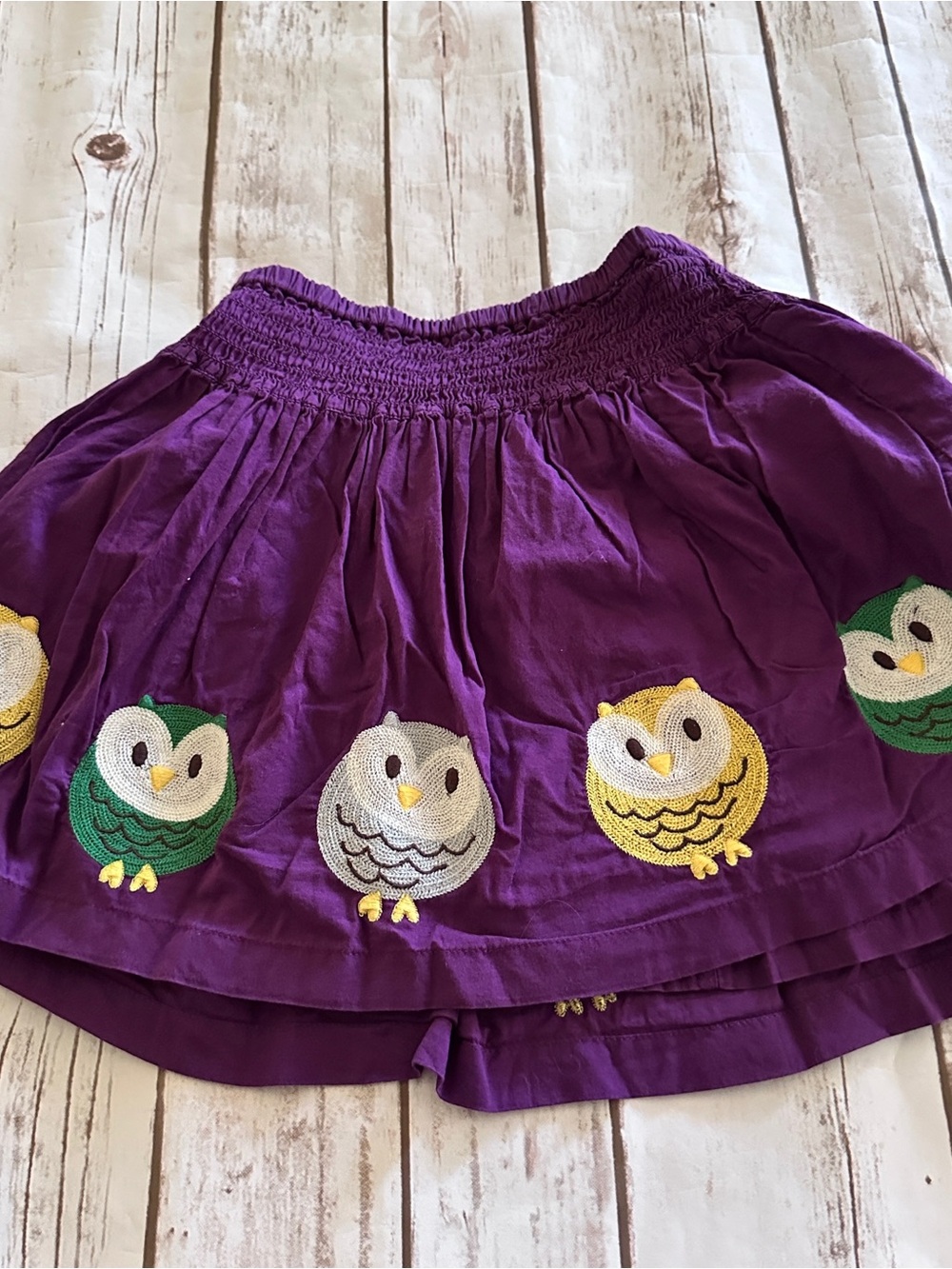 Mini Boden Owl Skirt